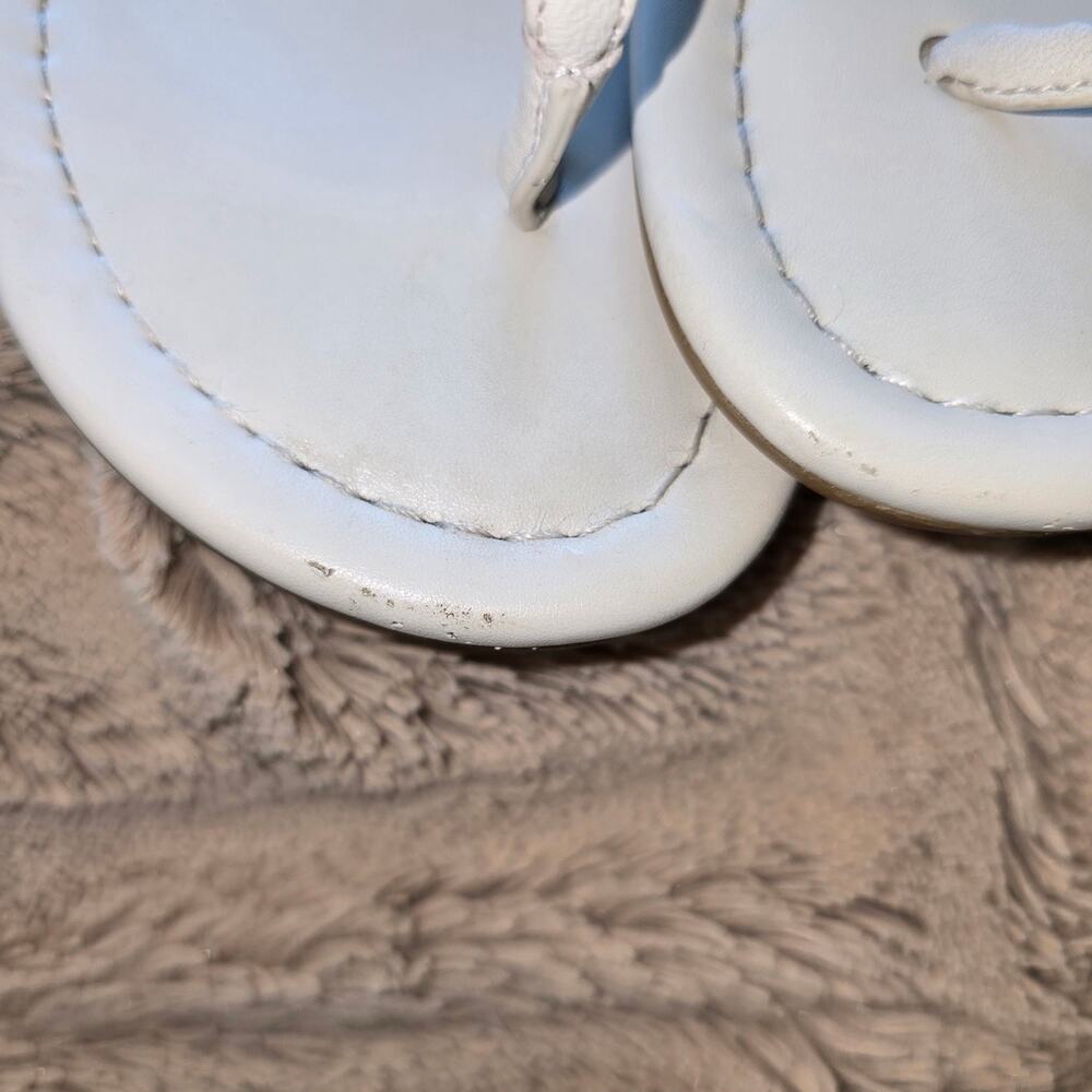 Womens Kurt Geiger Tan leather quilted sandal Padlock Lions head detail size 37 - Picture 5 of 7